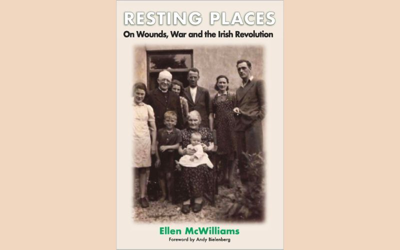 center/>
        
      <blockquote>
          <p>
                
            <span>"Resting Places: On Wounds, War, and the Irish Revolution" by Ellen McWilliams. BEYOND THE PALE BOOKS</span>        <br />
          </p> 
          <p><span class=